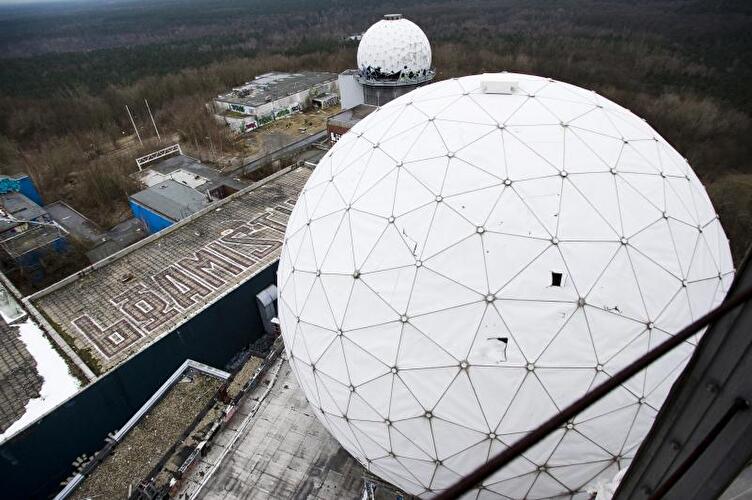 Teufelsberg Berlin:  Abhörstation