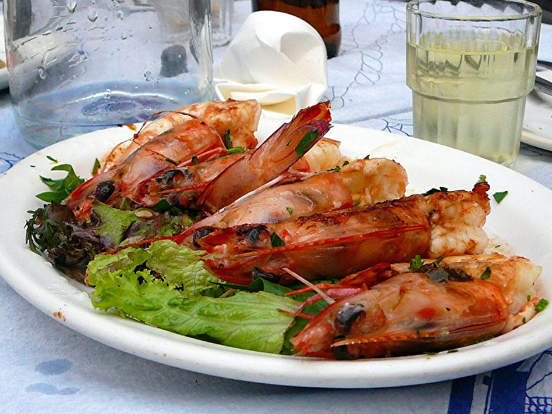 Griechische Küche: Meerestiere