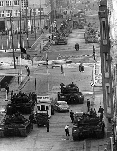 Checkpoint Charlie in Berlin