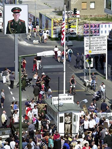 Checkpoint Charlie in Berlin