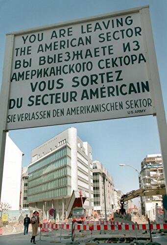 Checkpoint Charlie in Berlin