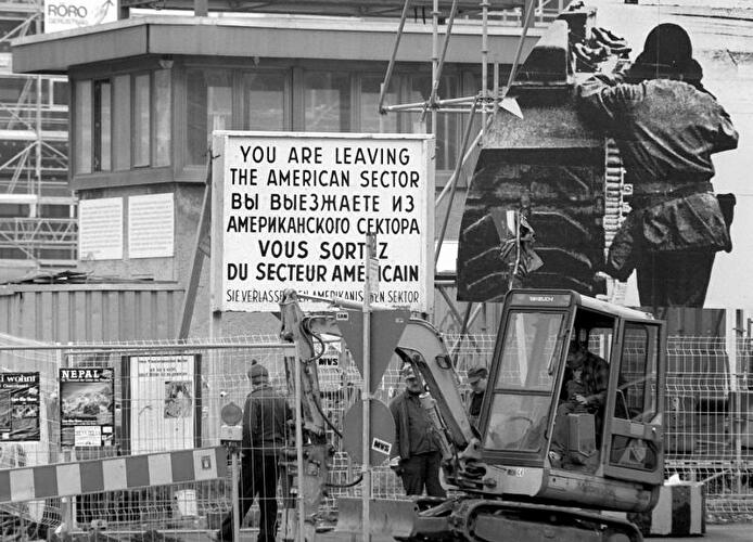 Checkpoint Charlie in Berlin