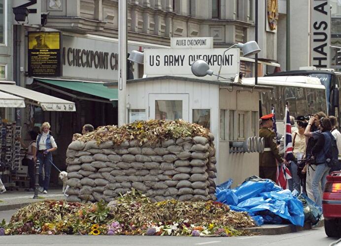 Checkpoint Charlie in Berlin