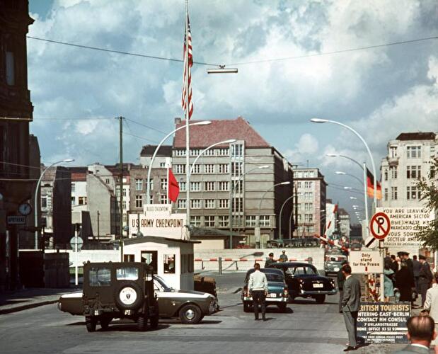 Checkpoint Charlie in Berlin