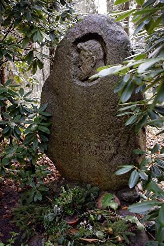 Grabstätte von Heinrich Zille auf dem Südwestkirchhof Stahnsdorf