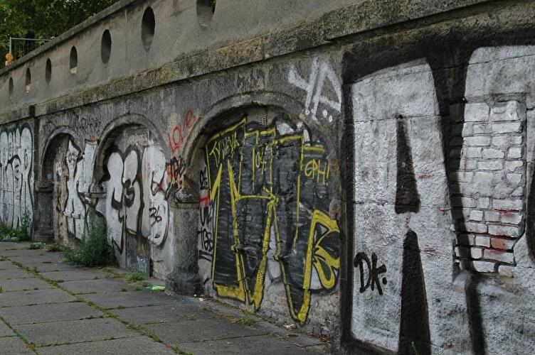 Kaianlage am May-Ayim-Ufer in Kreuzberg
