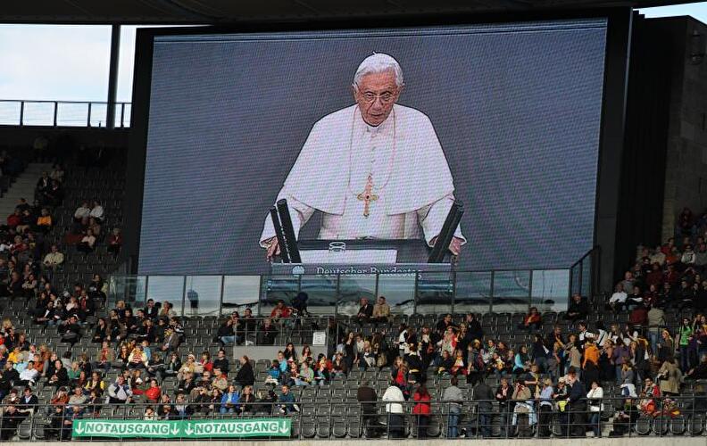 Messe mit Papst Benedikt XVI. in Berlin