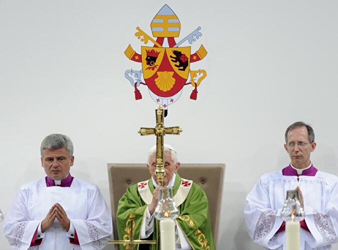 Papst-Messe im Berliner Olympiastadion