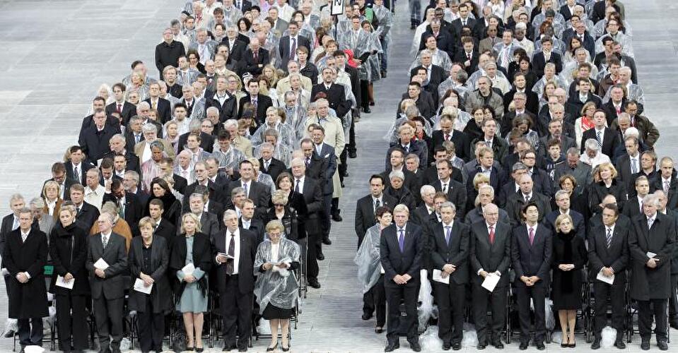 Papst-Messe im Berliner Olympiastadion
