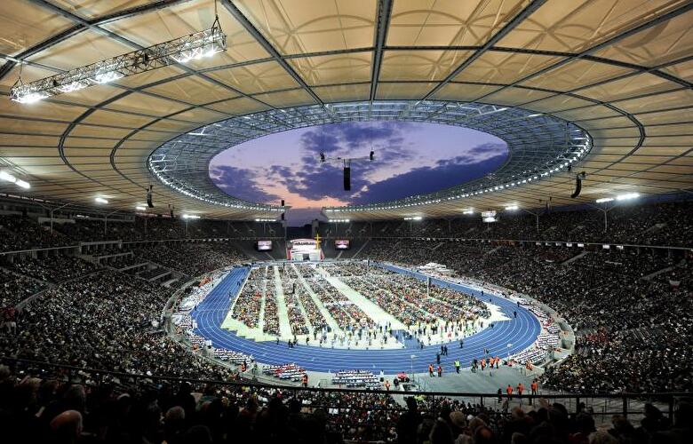 Papst-Messe im Berliner Olympiastadion