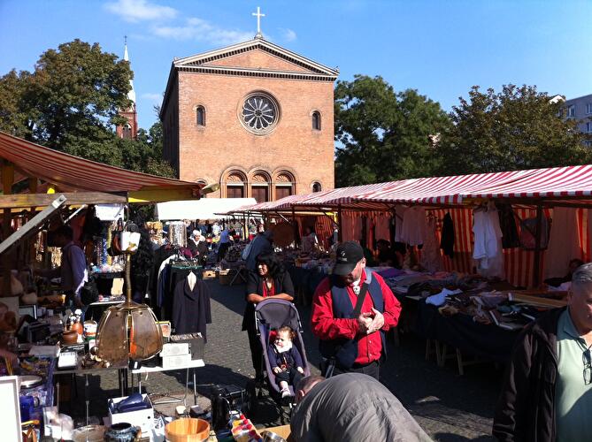 Flohmarkt am Leopoldplatz
