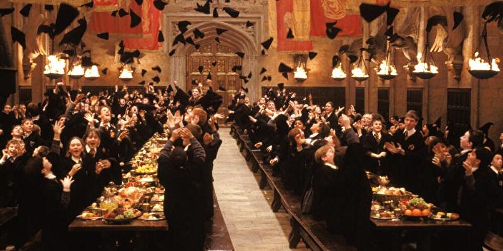 Große Halle der Zauberschule Hogwarts