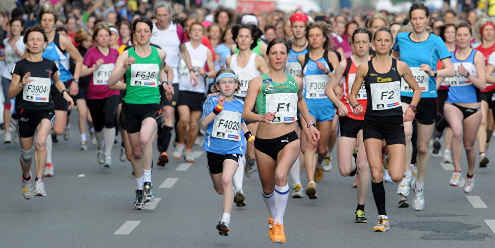 Frauenlauf im Tiergarten