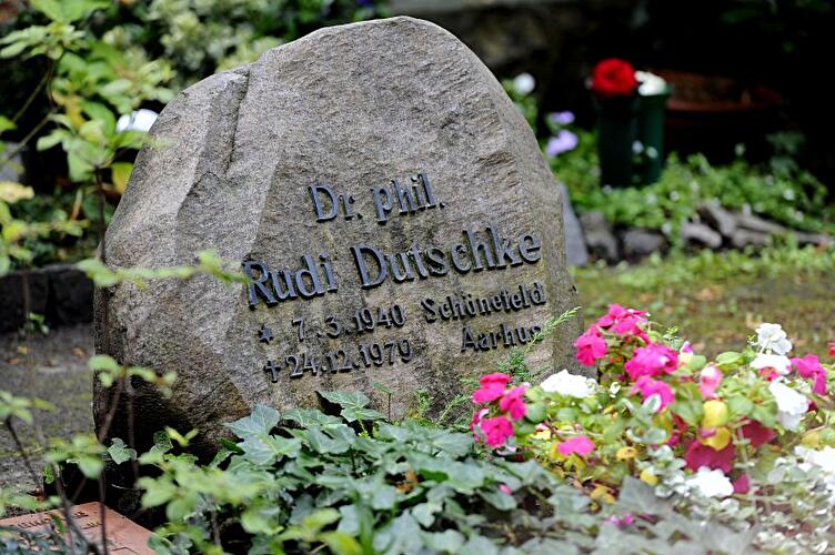 Grabstätte von Rudi Dutschke auf dem St.-Annen-Kirchhof