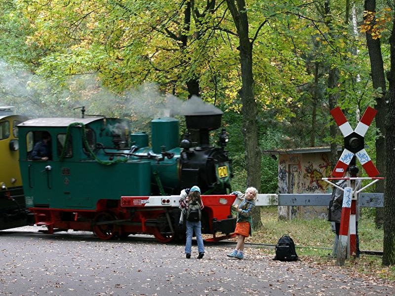 Parkeisenbahn in der Wuhlheide