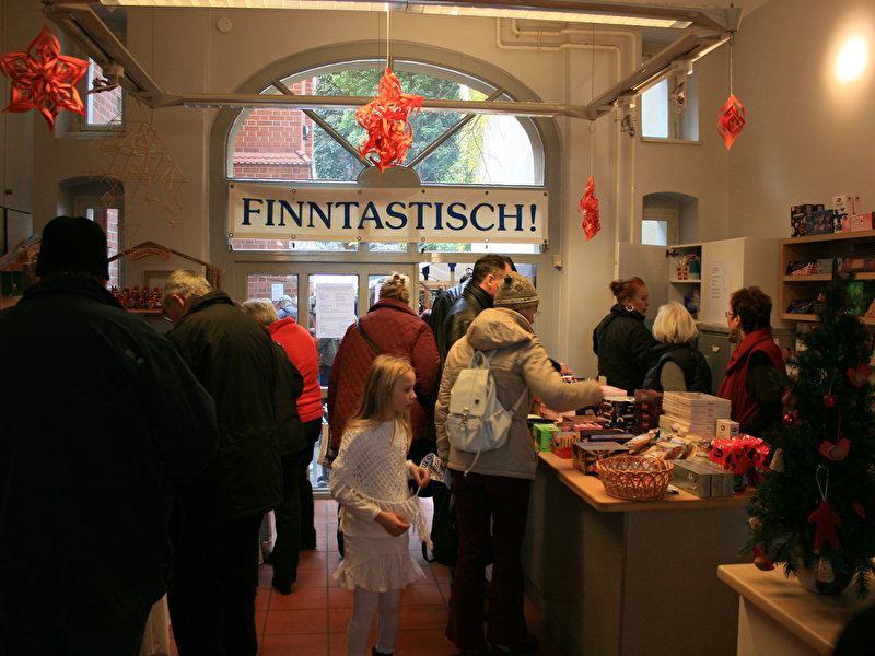 Finnischer Weihnachtsmarkt