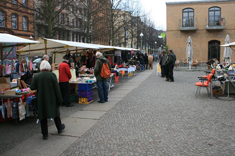 Flohmarkt Marheinekeplatz - Bergmannstraße