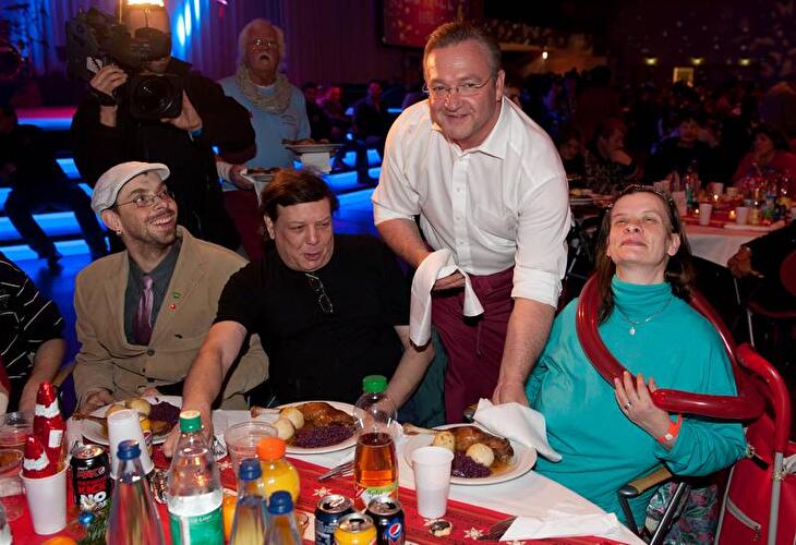 17. Weihnachtsfeier für Obdachlose