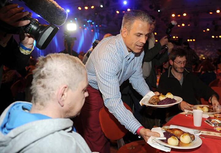 17. Weihnachtsfeier für Obdachlose