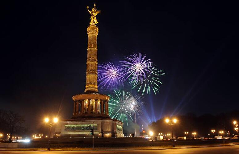Silvester 2011 am Brandenburger Tor