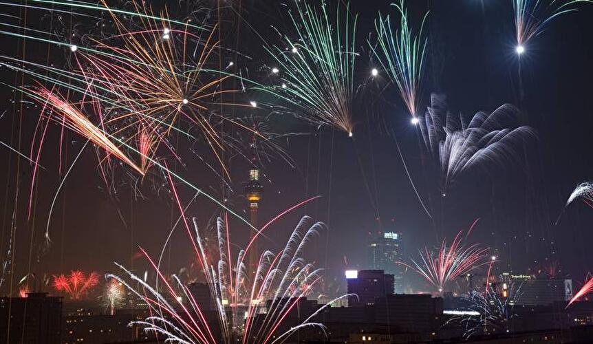 Silvester 2011 am Brandenburger Tor