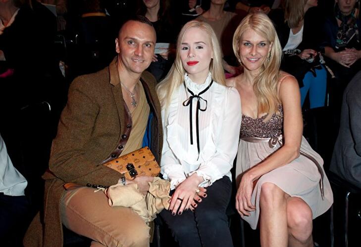 Stars auf der Fashion Week