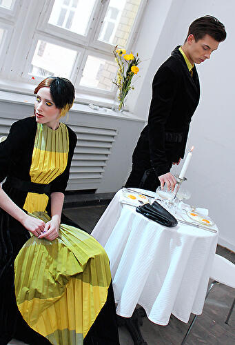 Fashion Week Sebastian Ellrich Fashion Installation