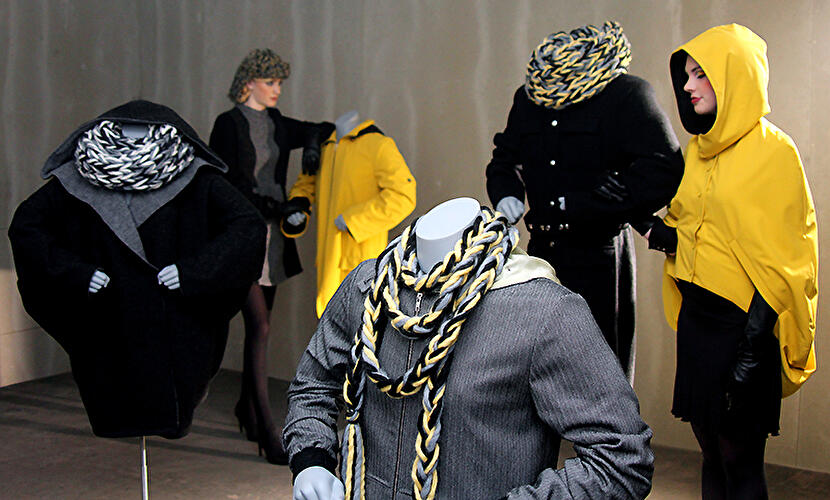 Fashion Week Sebastian Ellrich Fashion Installation