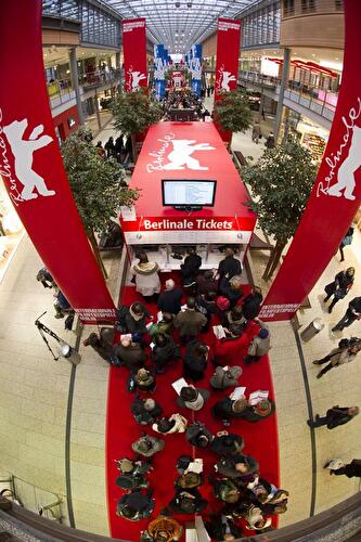 Berlinale-Ticket-Verkaufsschalter