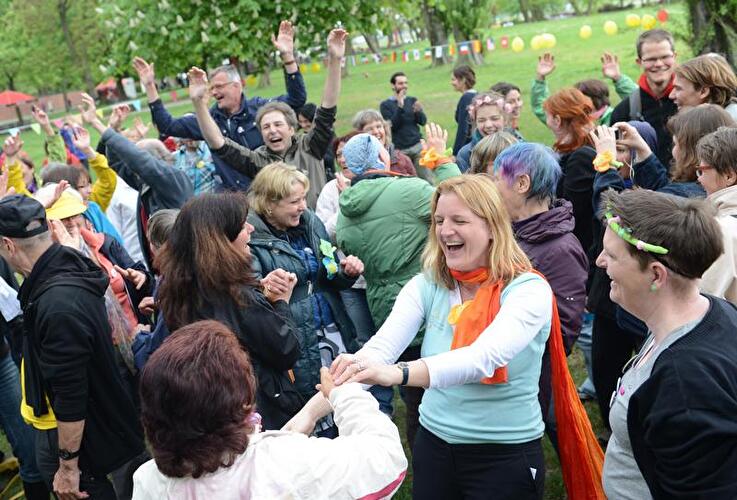 Weltlachtag in Berlin