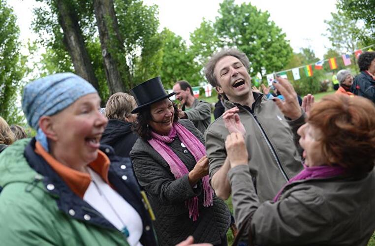 Weltlachtag in Berlin