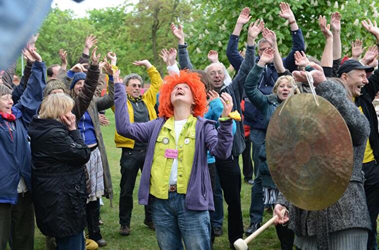 Weltlachtag in Berlin