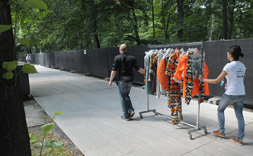 Hinter den Kulissen der Fashion Week