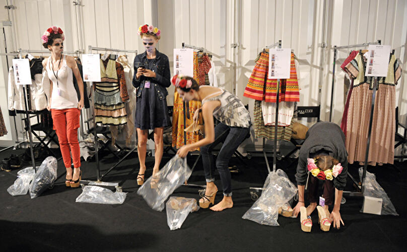 Hinter den Kulissen der Fashion Week