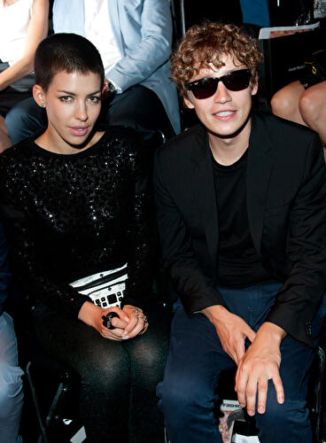 Promis auf der Fashion Week