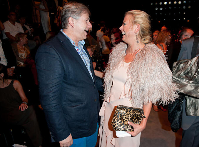 Promis auf der Fashion Week