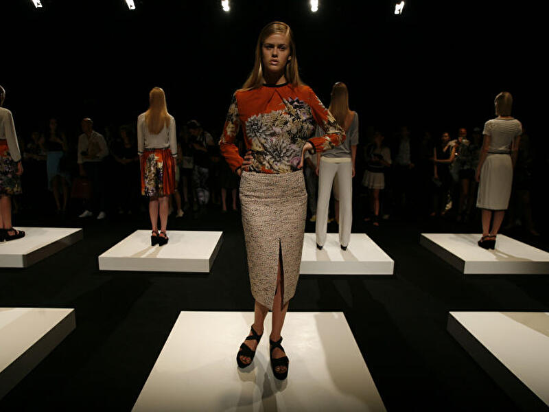 Blame auf der Fashion Week