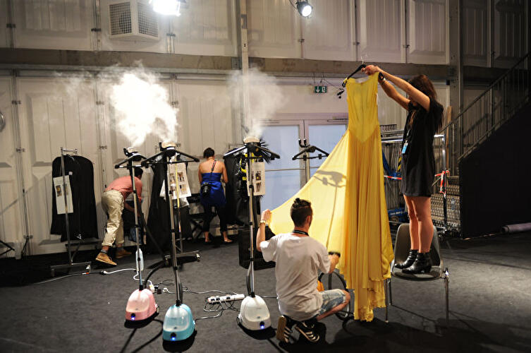 Hinter den Kulissen der Fashion Week