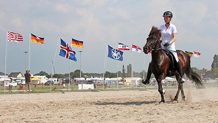 Eröffnung Ovalpferderennbahn Karlshorst  und Deutsche Jugend Islandpferd Meisterschaft 2012