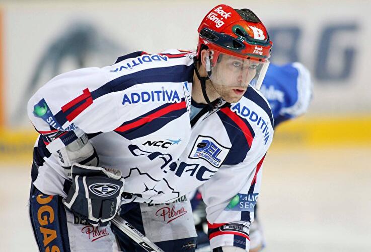 Eisbären-Spieler Sven Felski