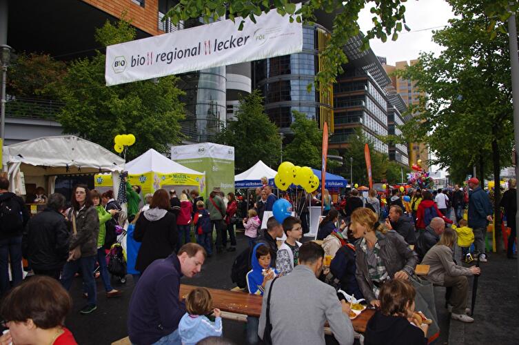 BioHoffest am Potsdamer Platz