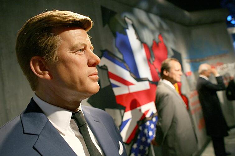 John F. Kennedy bei Madame Tussauds Berlin