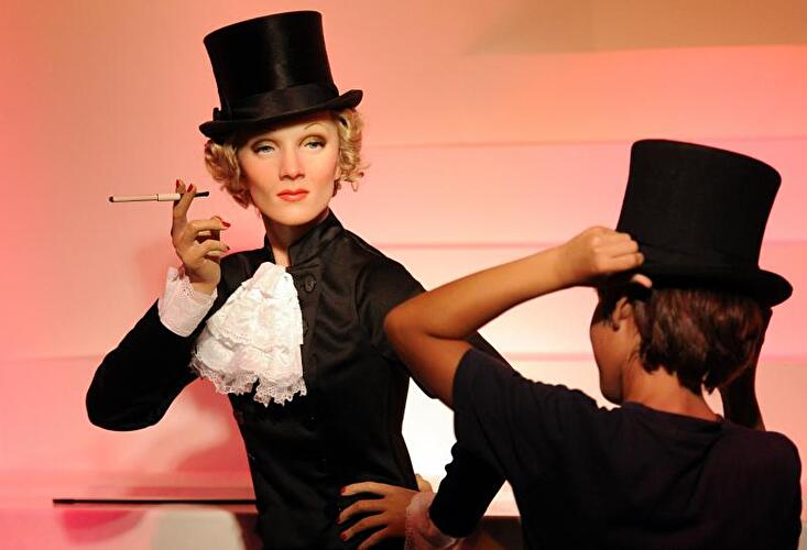 Marlene Dietrich bei Madame Tussauds Berlin