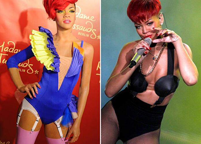 Rihanna bei Madame Tussauds Berlin