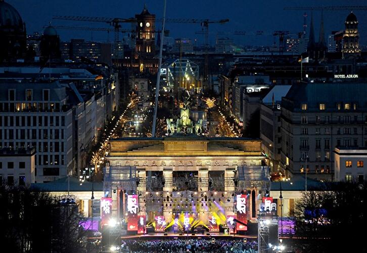Silvester am Brandenburger Tor 2012