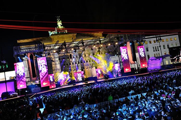 Silvester am Brandenburger Tor 2012