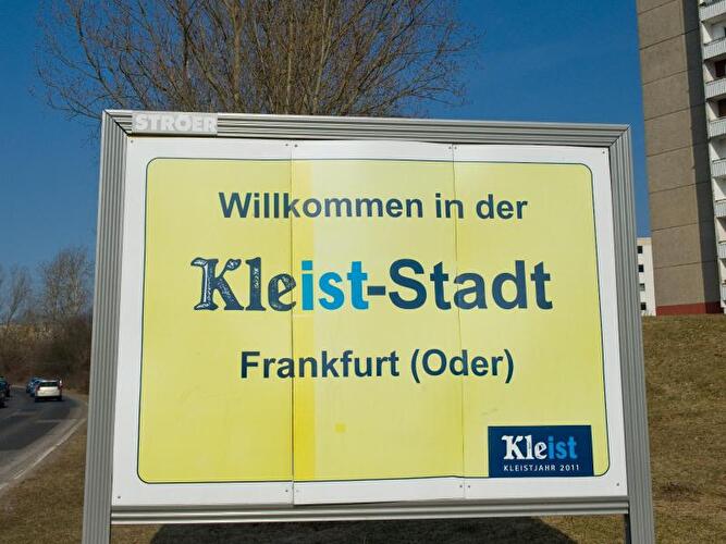 Kleist-Stadt-Schild