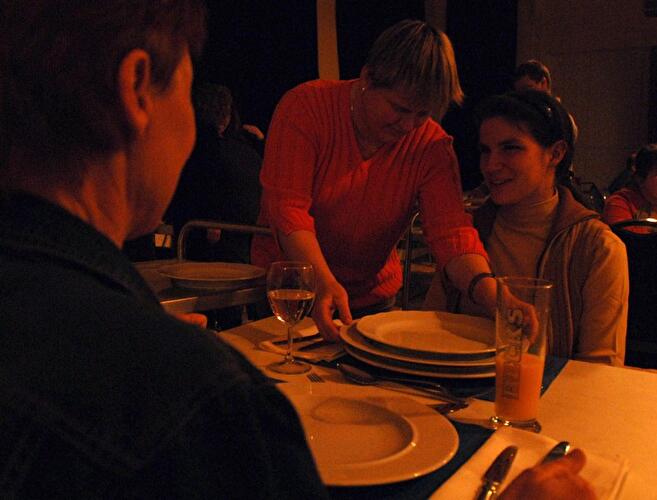Platz 4: Dunkelrestaurant