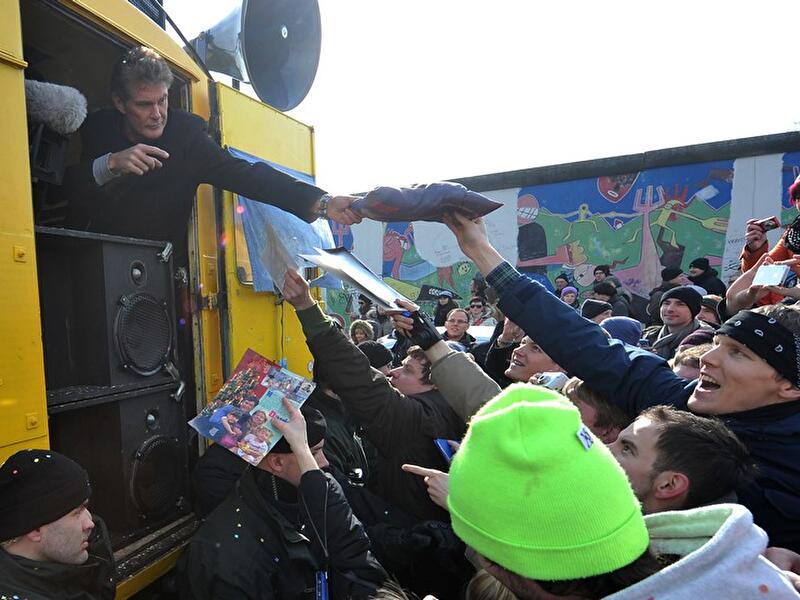 Demonstration zum Erhalt der East Side Gallery