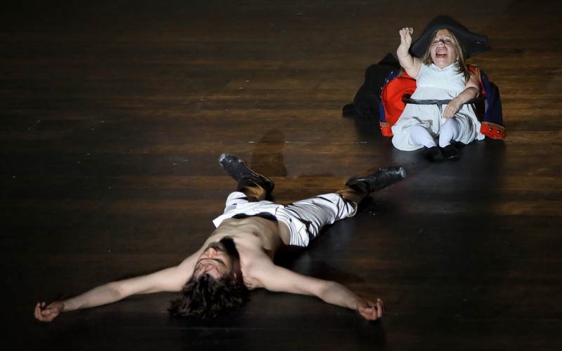 Theaterprobe "Krieg und Frieden"